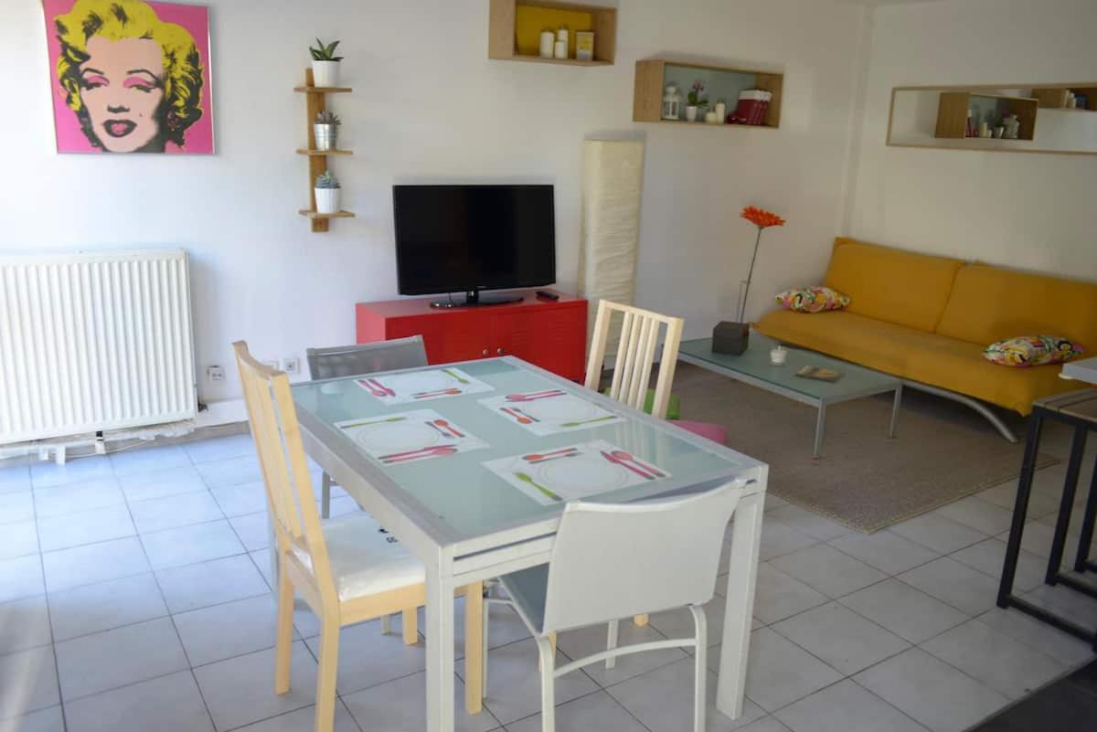 F3 Climatise-Terrasse 30 M2- Parking-Antigone Leilighet Montpellier Eksteriør bilde